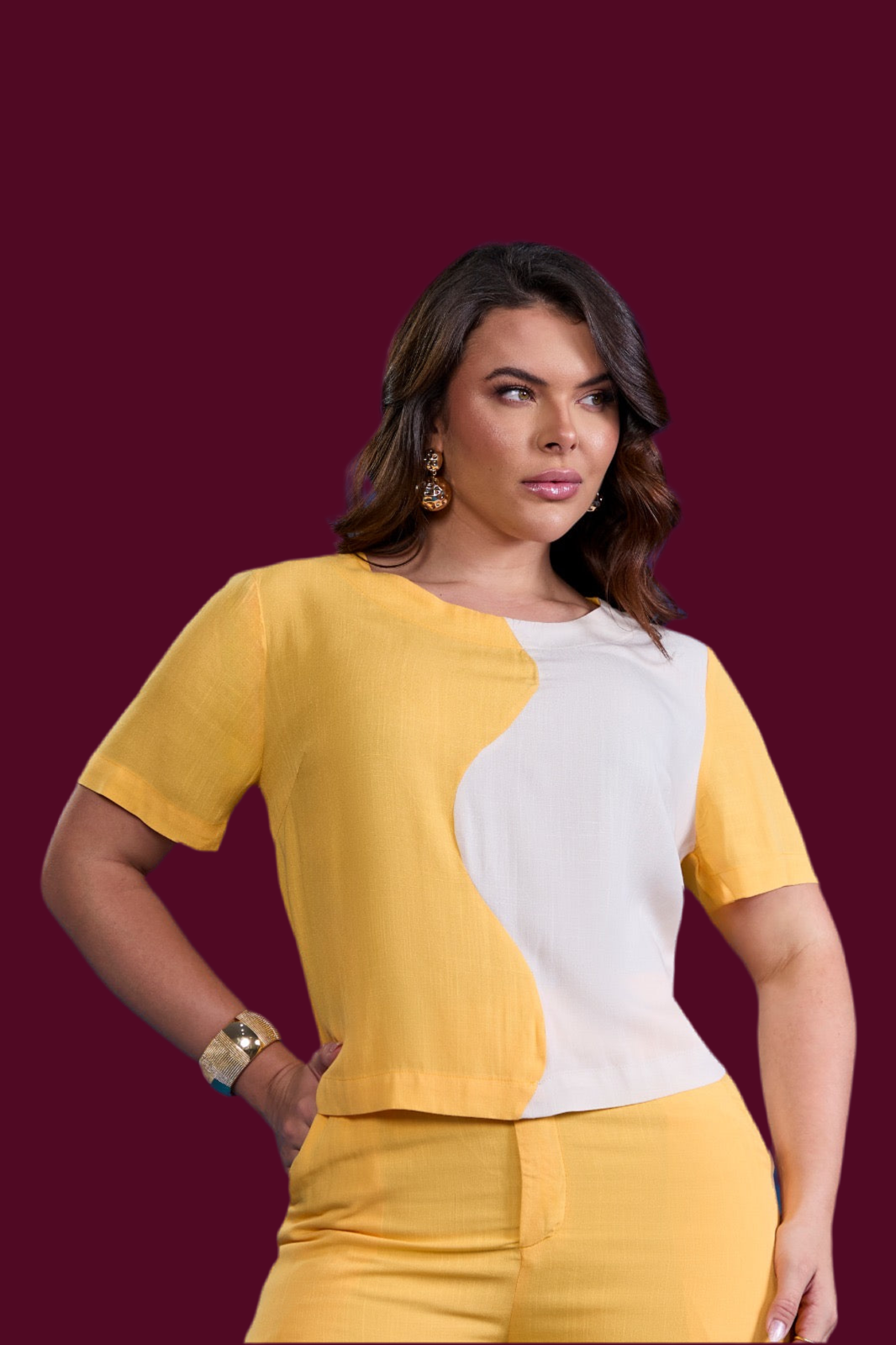 Ensemble bicolore