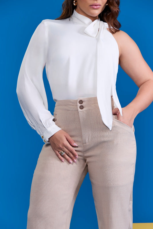 Pantalon poches asymétriques