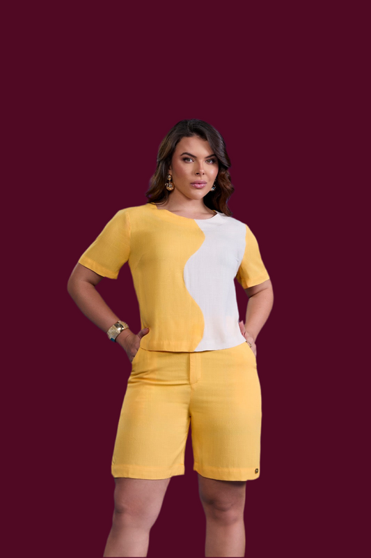 Ensemble bicolore